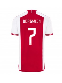 Moški Nogometna dresi replika Ajax Steven Bergwijn #7 Domači 2023-24 Kratek rokav